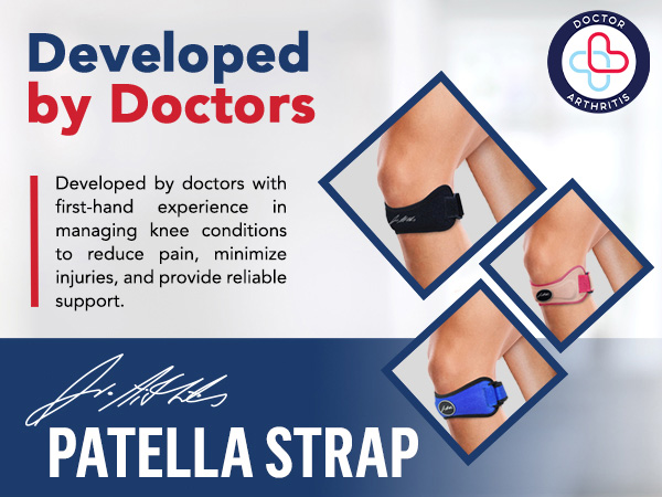 Dr. Arthritis Doctor Developed Patella Tendon Strap