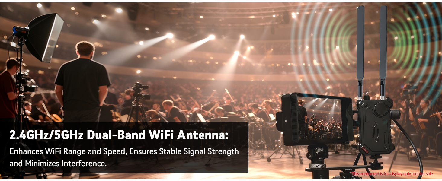 Dual Band WiFi 2.4GHz 5GHz 12dBi MIMO RP-SMA Male Antenna