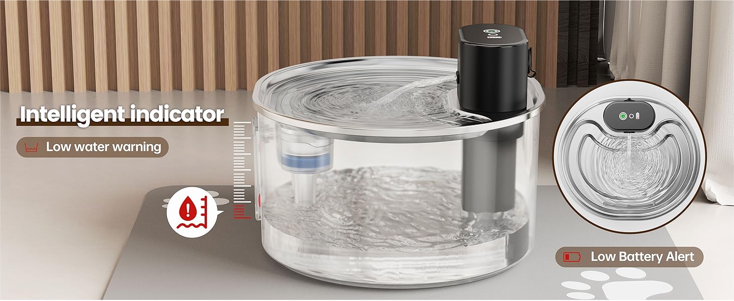 pumpless water fountain for cats
