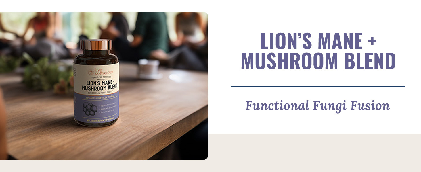Lions Mane and Mushroom Blend