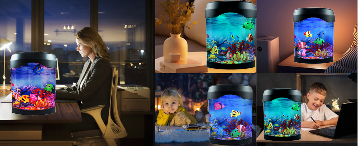 Fish Lamp for Office Bedroom Kid