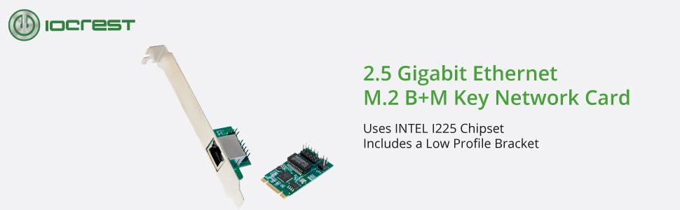 M.2 2.5 Gigabit NIC Intel Chipset