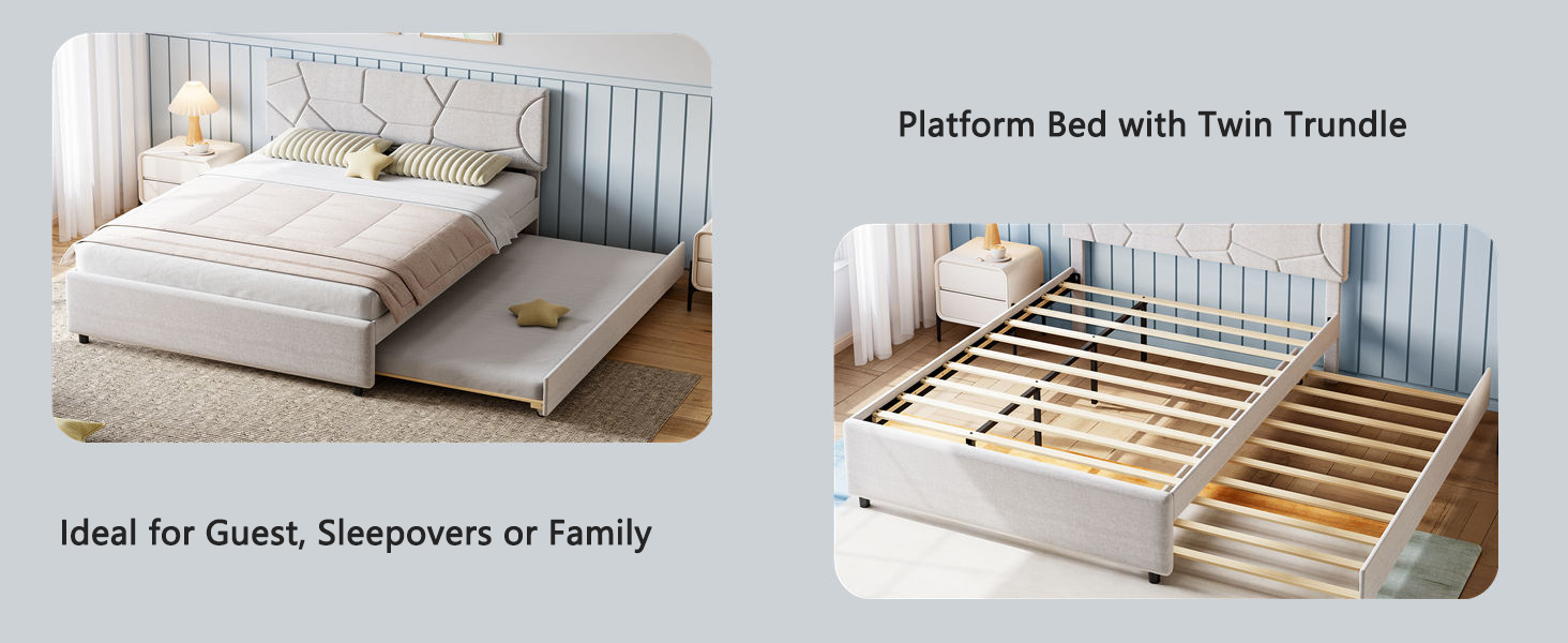Bed with Trundle