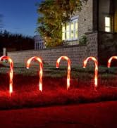 candy canes outdoor lights