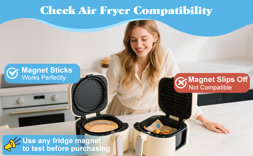air fryer magnets for parchment paper