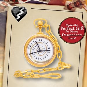 Disney Descendants The Rise of Red Time Travel Pocket Watch Lights & Sounds with 10 Movie Phrases