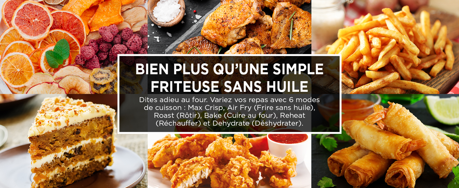 Friteuse sans huile Ninja MAX PRO, 6,2 L