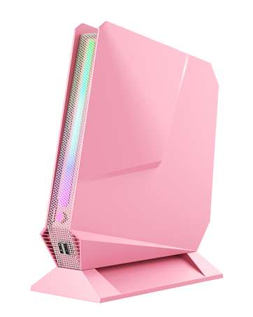 Pink mini pc