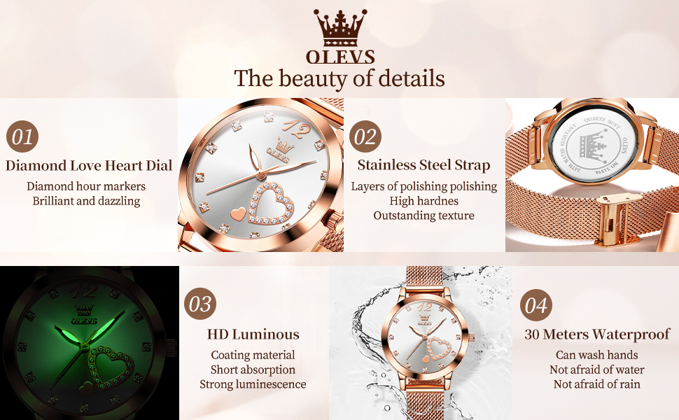 olevs watch for women