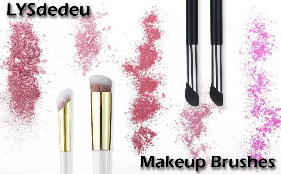 real techniques flat mini face nose shadow angled Contour blending brush under eye concealer brush 