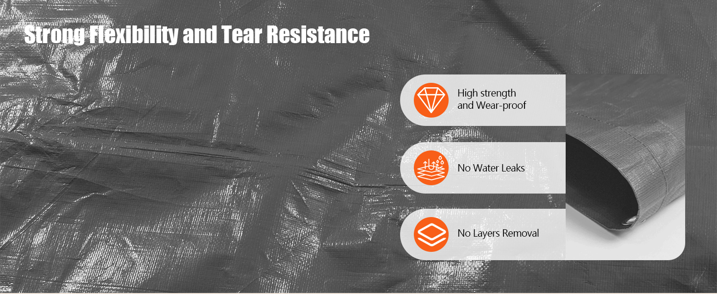 Strong Flexibility and Tear Resistance