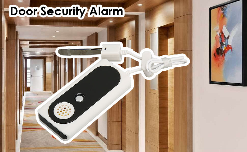 BAOFUYA Door Security Alarm,Battery Powered Portable Travel Door Alarm