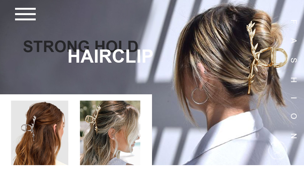 bamboo hair claw clips nonslip hair catch barrettes hair claw barrette