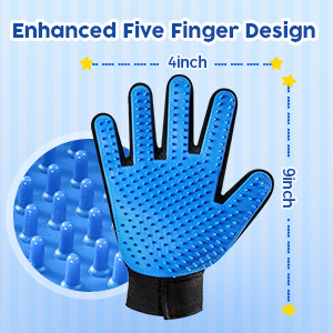 cat brush gloves pet dog