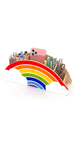 Rainbow Pen Pencil Holder