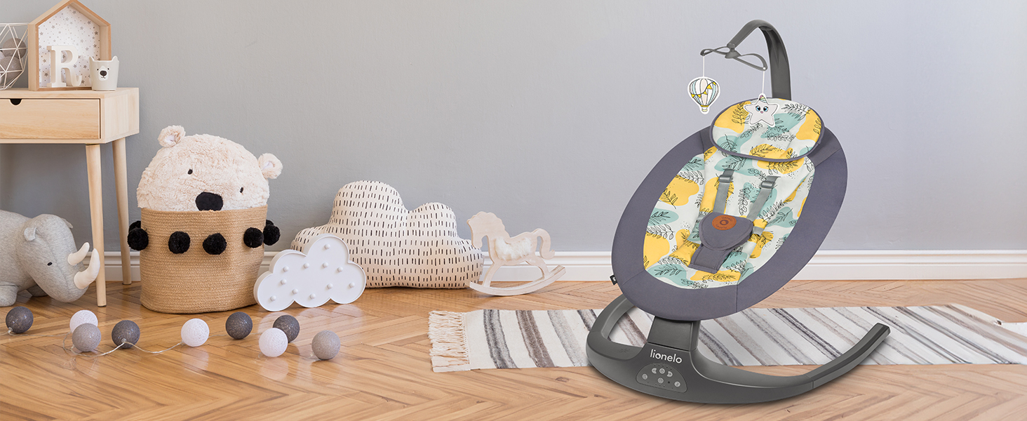 LIONELO Ralf 2en1 balancelle + transat