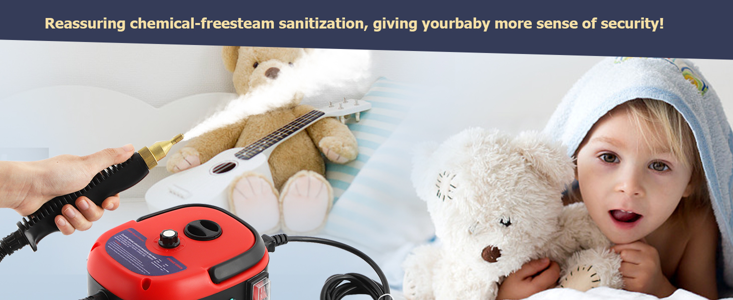 chemical-free steam cleaner