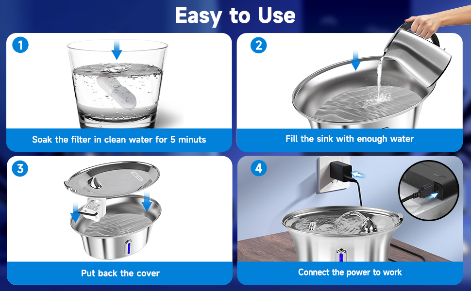 water drinking for cat