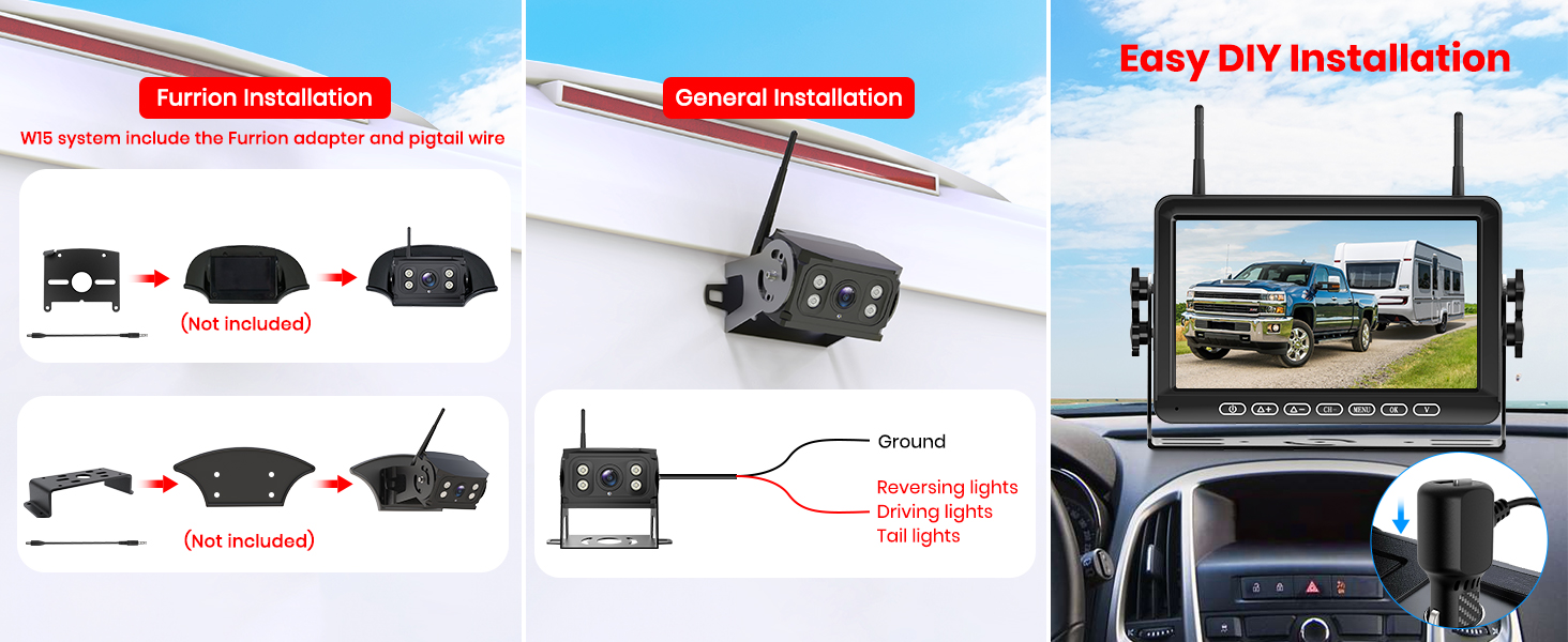 furrion backup camera for rv