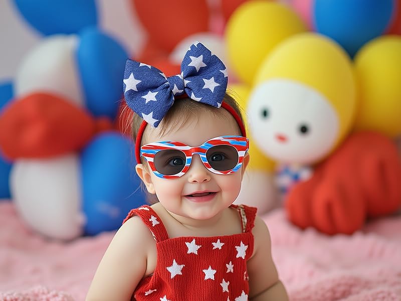 4th of july bows