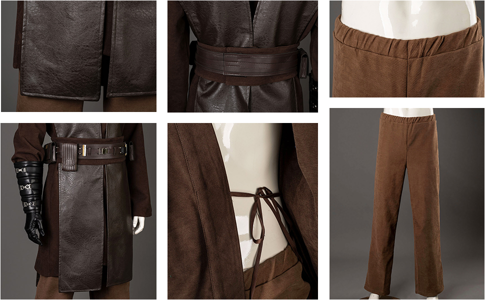 Anakin Skywalker Cosplay Costume for Halloween