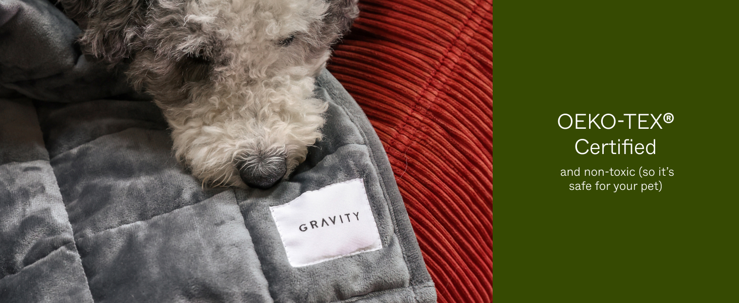 Gravity Premium Original Weighted Dog Blanket, Calming