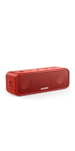 Speaker, Anker Bluetooth Speaker, Ank, Buretsu, Bluetooth Speaker, Wireless Speaker, Portable Speaker, High Sound Quality, iPhone Loud Volume, Long Time, Bass