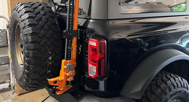 High Lift Jack Mount Carrier Mounting Brackets Rear Hi Lift Jack Mount