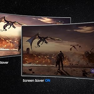 Oled screen protector protection burn gaming monitor Samsung odyssey