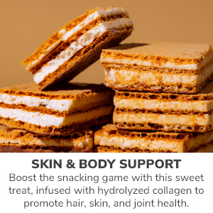 Skin & Body Support. Boost snacking game sweet treat hydrolyzed collagen hair skin joint health