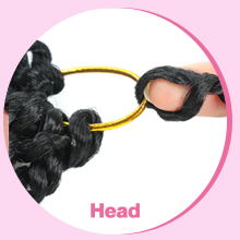 Passion Twist Crochet Hair Head