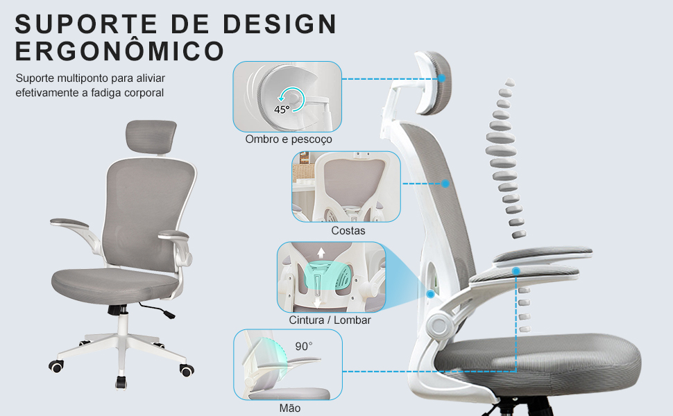 cadeira de ergonomica escritorio