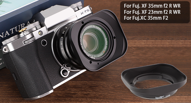 FUJIFILM XF35mm F2 R WR メタルフード、クロス付き FUJIFILM XF35mm F2 R WR メタルフード、クロス付き FUJIFILM