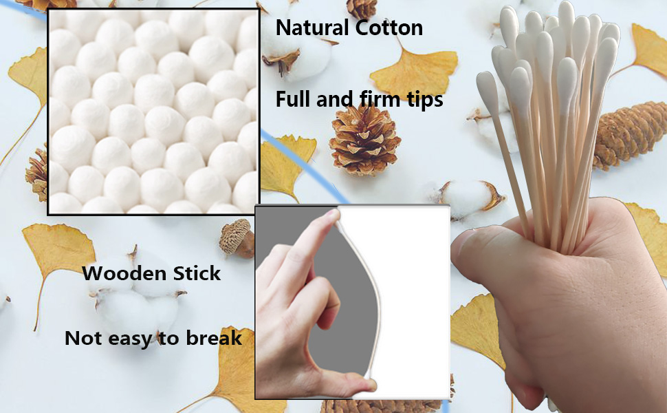 6 Inch Long Cotton Swabs,500pcs Cotton Swabs,Long Cotton