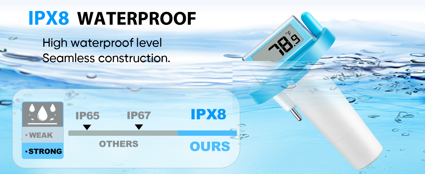 pool thermometer floating