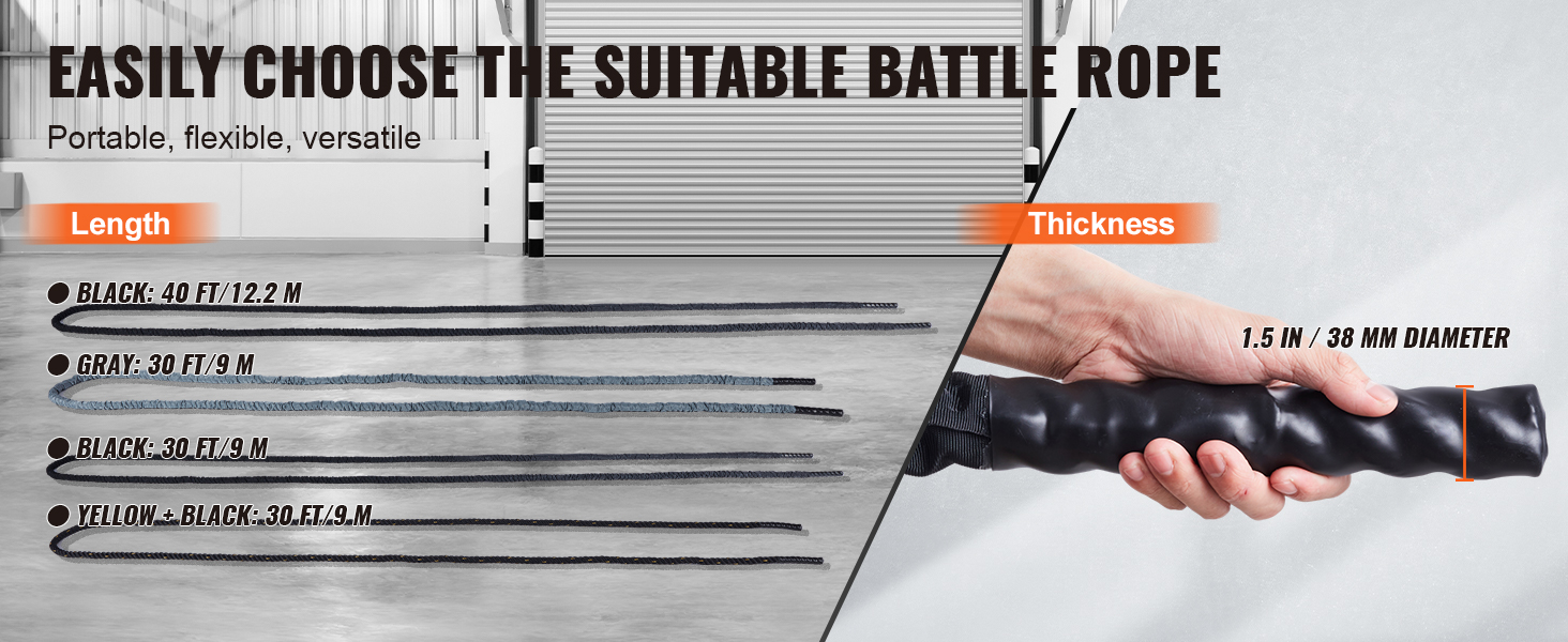 Battle Exercise Training Rope