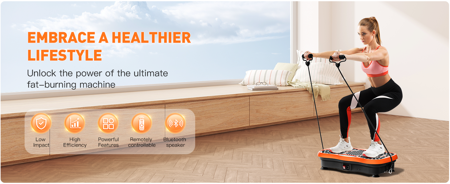 vibration plate exercise machine