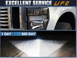 2008-2010 Ford F250 F350 F450 Super Duty Headlight Assembly Black Housing Clear Reflector Clear Lens