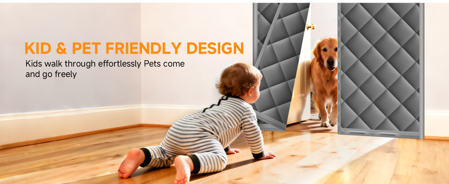 thermal door cover for winter thermal door curtain