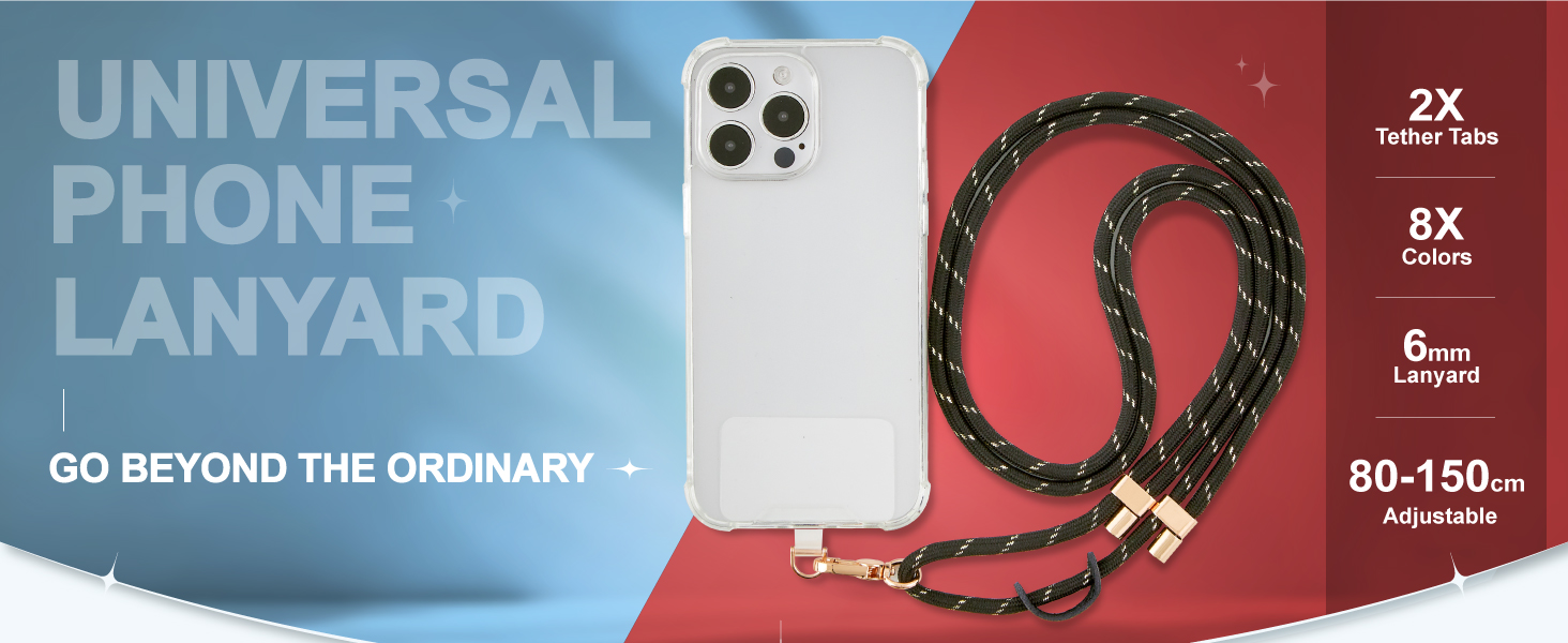 crossbody phone lanyard