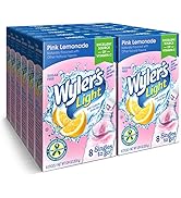 Wyler's Light Singles To Go Powder Packets, Water Drink Mix, Pink Lemonade, 96 Single Servings (P...