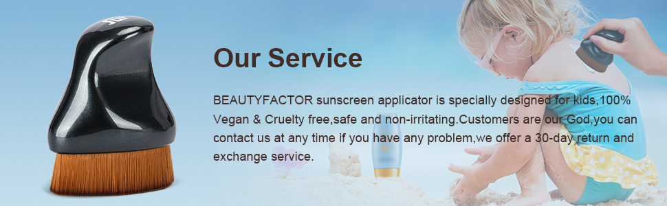 kids sunscreen applicator sunscreen brush