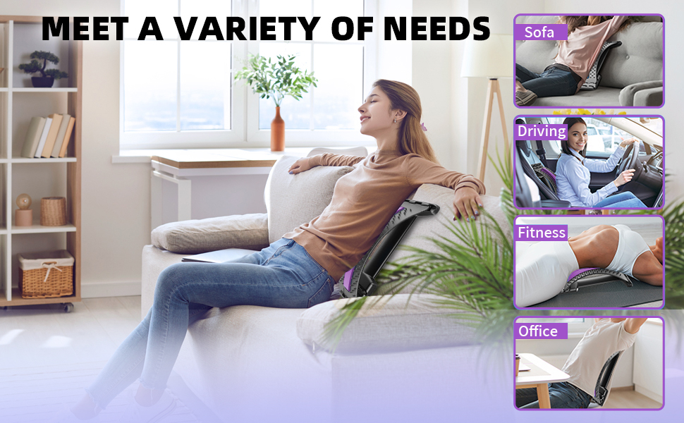 ELMERT Back Stretcher for Lower Back Pain Relief, Back