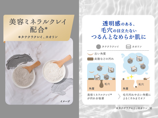 洗顔お得用✖️2 CLUEiD 洗顔フォーム 泡 40代 毛穴の黒ずみをとる洗顔 くすみ