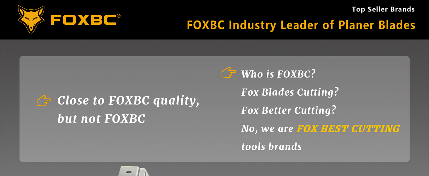 FOXBC 13 Inch Carbide Tipped Planer Blades Replacement for DeWalt DW735