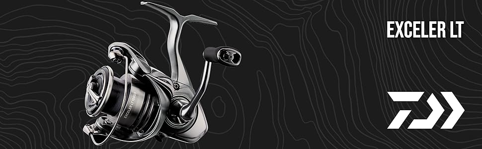 Amazon.com : Daiwa Exceler LT Spinning Fishing Reel Size 1000 Thru 6000 ...
