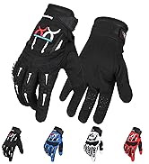 shamofeng Riding Gloves for Motocross Mountain Bike Dirt Bike Motorcycle Cycling Off-Road Racing ...