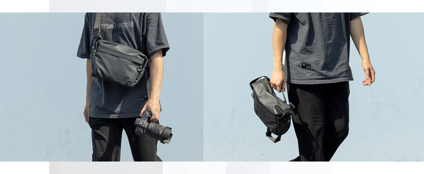 ULANZI Versatile Camera Shoulder Bag Photography Travel Messenger Bag