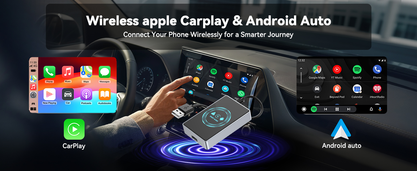 wireless carplay adapter Android auto adapter