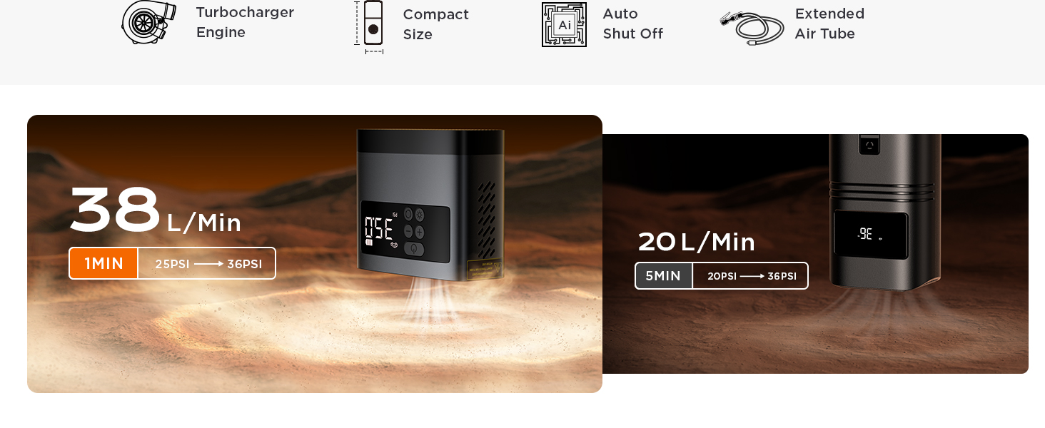 Luftkompressor Autoreifenfüller Luftpumpe für Autoreifen kleiner tragbarer Mini-Luftkompressor